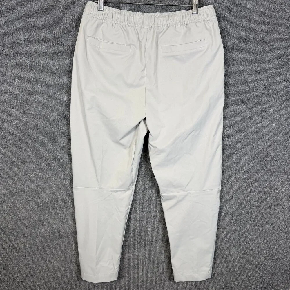 Nike Club Woven Tapered Pants Men's Large White DX0623-077 Joggers Drawstring